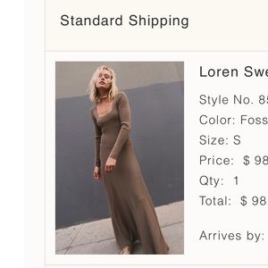 Free people Loren maxi dress